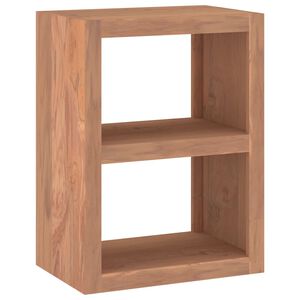vidaXL Side Table 45x30x60 cm Solid Wood Teak