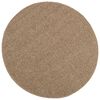 vidaXL Area Rugs Round AGIRA Natural &Oslash; 120 CM Polyester