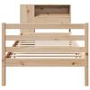 vidaXL Bookcase Bed without Mattress 90x200 cm Solid Wood Pine