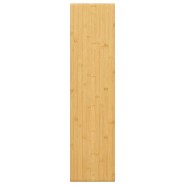 vidaXL Wall Shelf 80x20x1.5 cm Bamboo