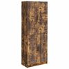 vidaXL Cabinet Set 2 pcs Smoked Oak Engineered Wood