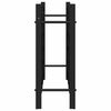 vidaXL Wine Rack for 36 Bottles Black Iron