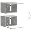 vidaXL TV Wall Cabinet Set Wall-mounted 6 pcs Concrete Grey