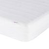vidaXL Day Bed with Mattress White 80x200 cm Solid Wood Pine