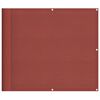 vidaXL Balcony Screen Terracotta 90x700 cm 100% Polyester Oxford