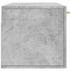 vidaXL Wall Cabinet Concrete Grey 100x36.5x35 cm Engineered Wood