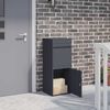 vidaXL Parcel Drop Box with Storage Anthracite 41 x 38 x 103 cm Steel