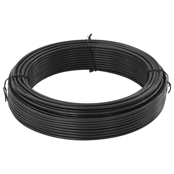 vidaXL Fence Binding Wire Anthracite 33 m Steel