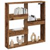 vidaXL Wall Cabinet Old Wood 80x15x80 cm Engineered Wood