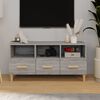 vidaXL TV Cabinet Grey Sonoma 102x36x50 cm Engineered Wood