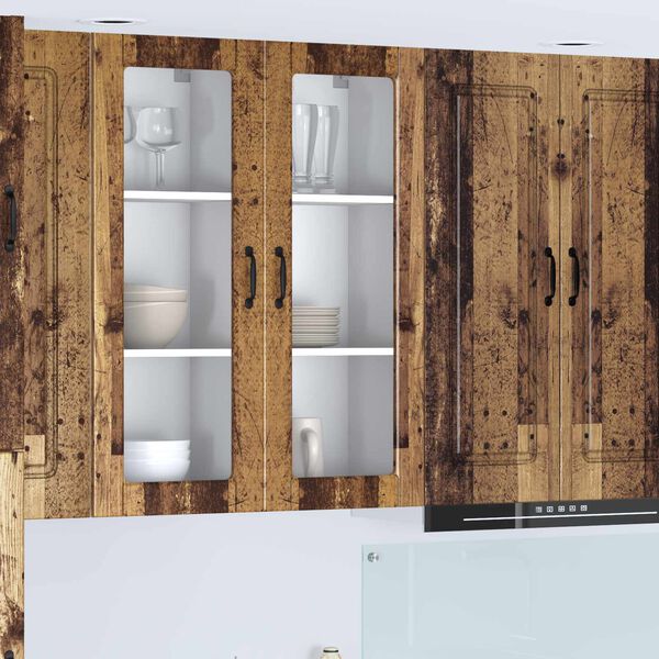 vidaXL Kitchen Cabinet Old Wood 40 x 31 x 100 cm Engineered Wood