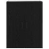 vidaXL Wall Cabinet Black Oak 69.5 x 34 x 90 cm Engineered Wood