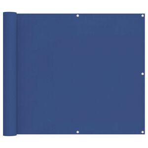 vidaXL Balcony Screen Blue 100 x 500 cm Oxford Fabric