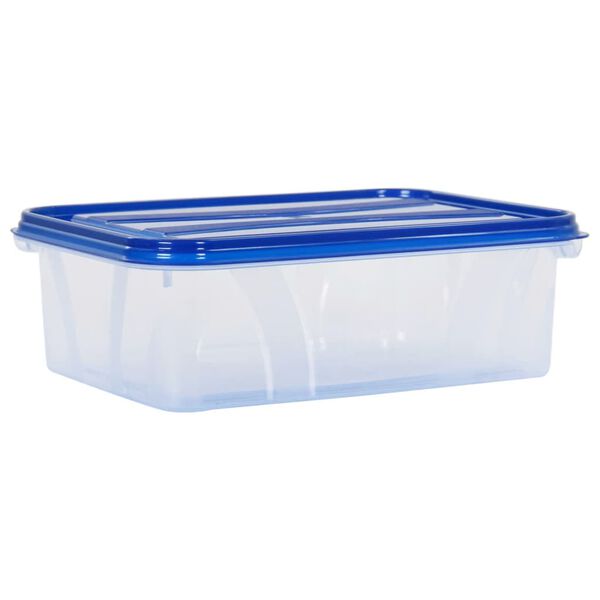 vidaXL Food Storage Containers with Lids 16 pcs PP