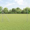 vidaXL Field Fence Silver 25 x 1.2 m Galvanised steel