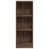 vidaXL Bookcase Brown Oak 40x24x109 cm Engineered Wood