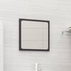 vidaXL Bathroom Mirror Grey 40x1.5x37 cm Engineered Wood
