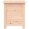 vidaXL Outdoor Cushion Box 50x50x56 cm Solid Wood Fir