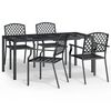 vidaXL Garden Dining Set | Anthracite