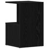 vidaXL Bedside Cabinet Black Oak 35 x 35 x 55 cm Engineered Wood
