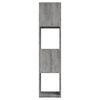 vidaXL Rotating Cabinet Concrete Grey 34.5x34.5x75.5 cm Engineered Wood