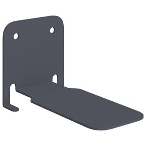 vidaXL Invisible Floating Shelf 4 pcs Anthracite 6 x 11 x 6.5 cm