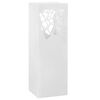 vidaXL Umbrella Stand | White | Powder-coated steel, plastic