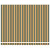 vidaXL Retractable Awning Manual Green and yellow 400 x 300 cm Fabric