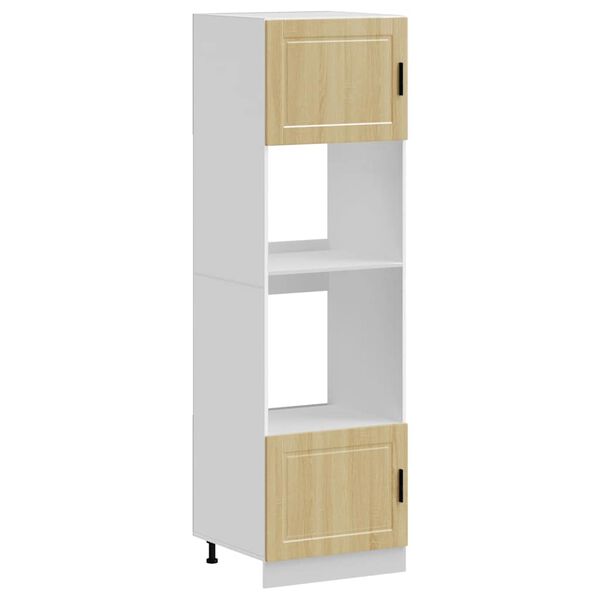 vidaXL Oven Cabinets 2 pcs Porto Sonoma Oak Engineered Wood
