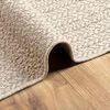 vidaXL Rug ZIZUR Cream 240x340 cm Jute Look Indoor and Outdoor