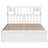 vidaXL Bed Frame without Mattress White 160x200 cm Solid Wood Pine