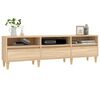 vidaXL TV Cabinet Sonoma Oak 150x30x44.5 cm Engineered Wood