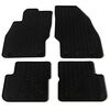 vidaXL 4 Piece Tailored Car Mat Rubber Mercedes C63 AMG Combi C-Class