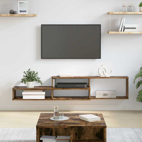 vidaXL Wall TV Stand 150 x 25 x 28.5 cm Engineered Wood