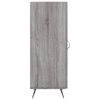 vidaXL Sideboard Grey Sonoma 34.5x34x90 cm Engineered Wood