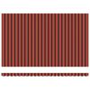 vidaXL Retractable Awning Manual Orange and brown 500 x 350 cm