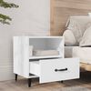 vidaXL Bedside Cabinets 2 pcs White Engineered Wood