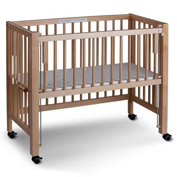 tiSsi Bedside Crib Sophie 95x45x82 cm Natural