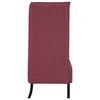 vidaXL Highback Sofa Wine red 109 x 56 x 121 cm Fabric