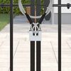 vidaXL Padlock 2 pcs Silver 5 x 1.9 x 4.5 cm Iron