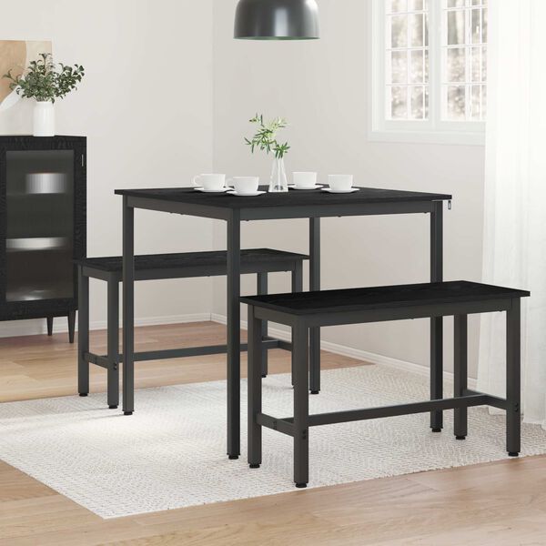 vidaXL Dining Tables 80 x 80 x 75 cm METAL