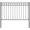 vidaXL Fence Element Assen Grey 170 x 170 cm Steel