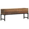 vidaXL Bench 120 cm Solid Reclaimed Wood