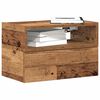 vidaXL Wall-mounted Bedside Cabinet Old Wood 45x26x28.5 cm