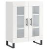 vidaXL Sideboard High Gloss White 69,5x34x90 cm Engineered Wood
