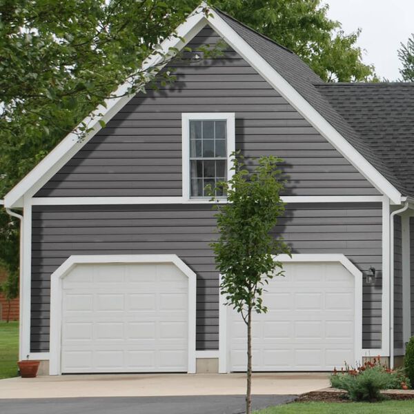 vidaXL Wall Cladding Panels 8 pcs Grey 170x15 cm WPC