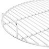 vidaXL BBQ Grill Grate with Handles Round &Oslash;44.5 cm 304 Stainless Steel