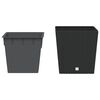 vidaXL Planter with Removable Inner Anthracite 21 / 32 L PP Rattan
