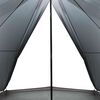 vidaXL Family Tent Tipi 8-Person Grey and Orange Waterproof