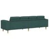 vidaXL Sofa Set Dark green Fabric